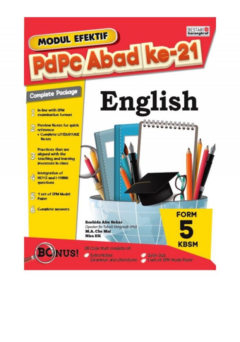 Modul Efektif PdPc English Form 5