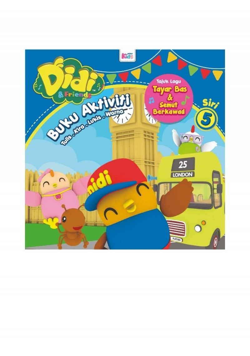 Buku Aktiviti Didi & Friends:  Tayar Bas & Semut Berkawad � Si