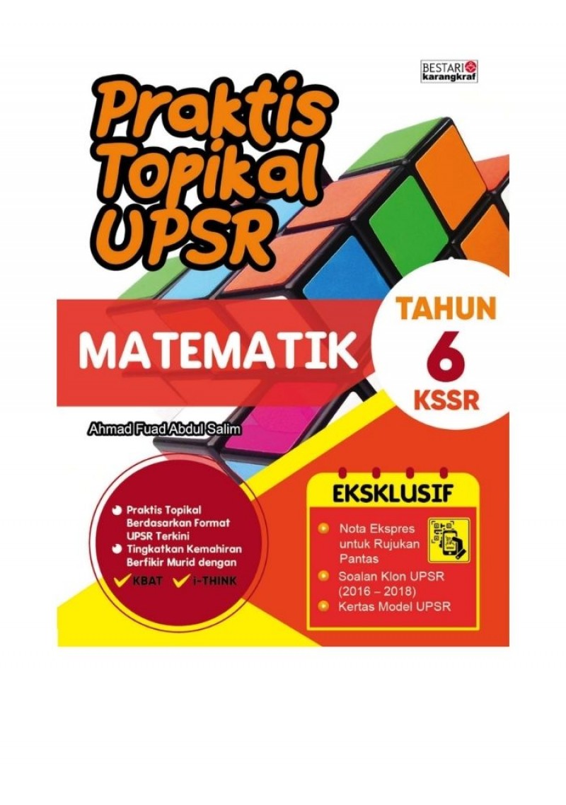 Praktis Topikal UPSR (2019) Matematik Tahun 6