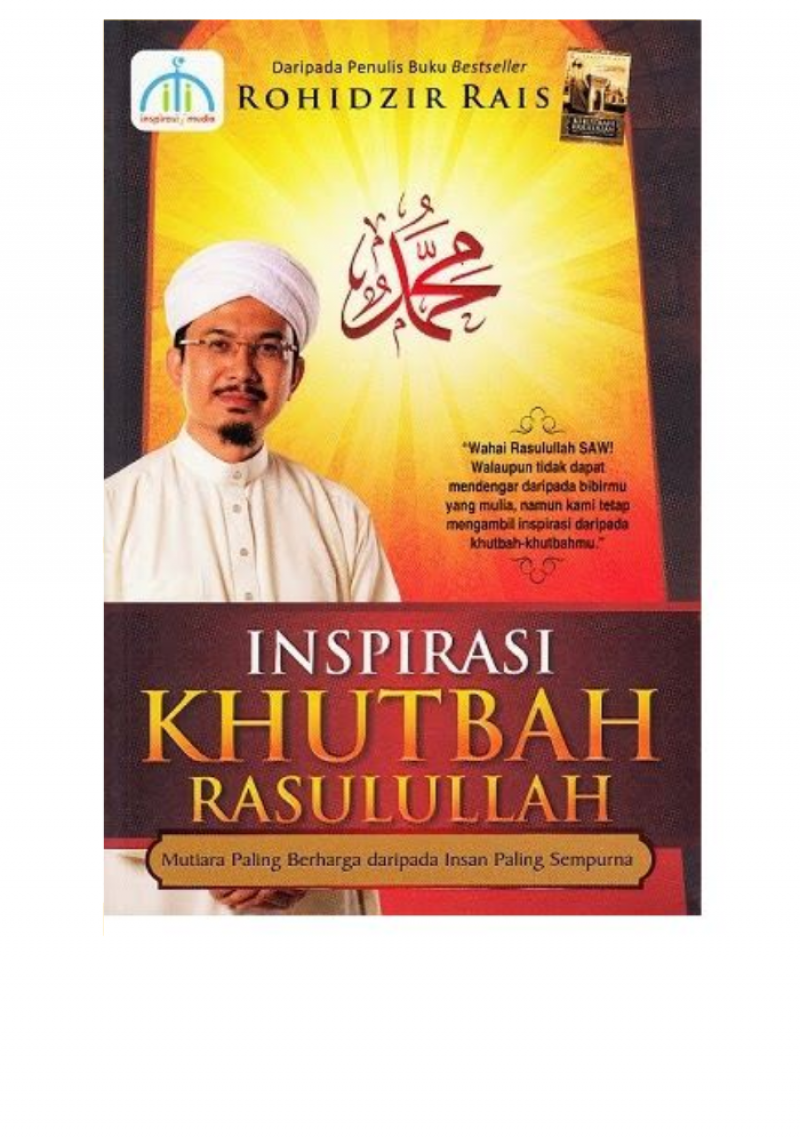 Inspirasi Khutbah Rasulullah