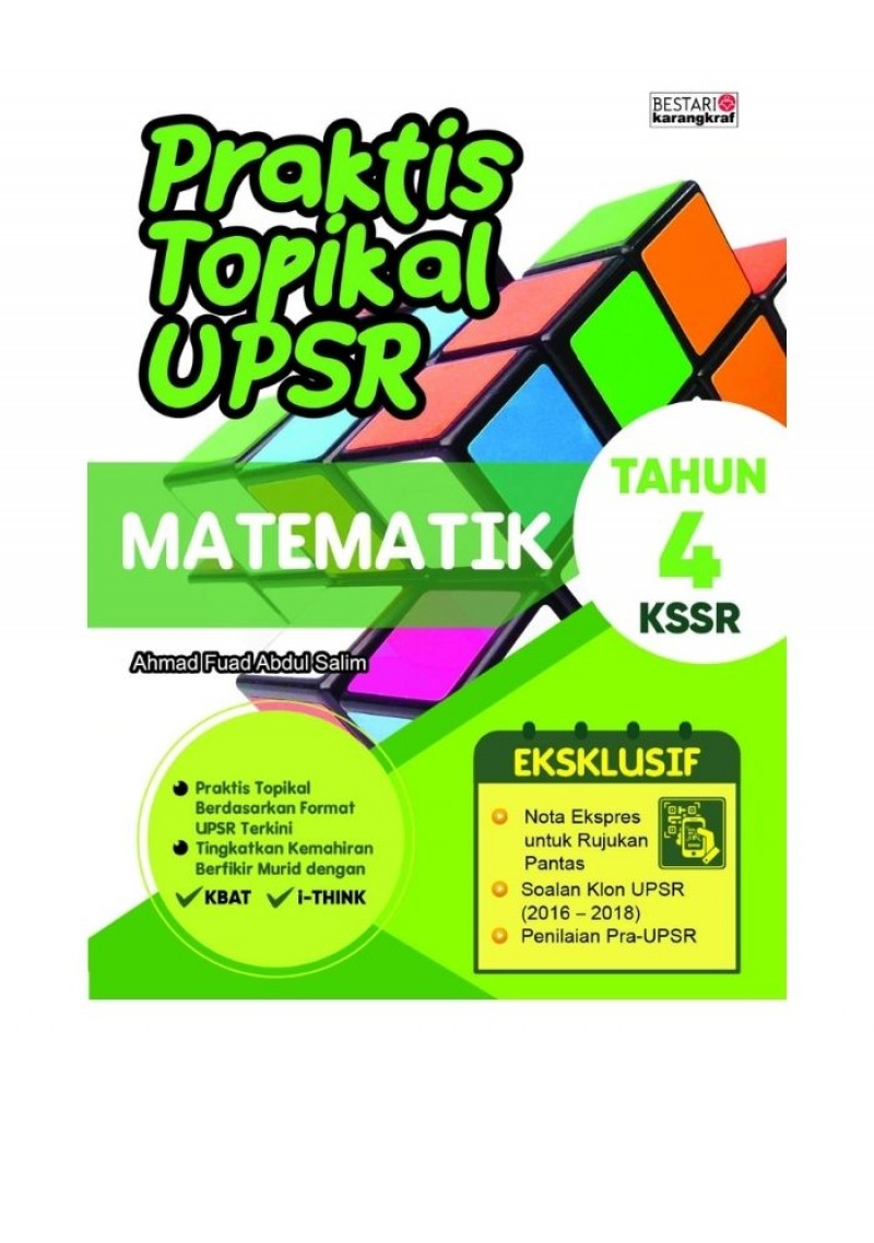 Praktis Topikal UPSR (2019) Matematik Tahun 4