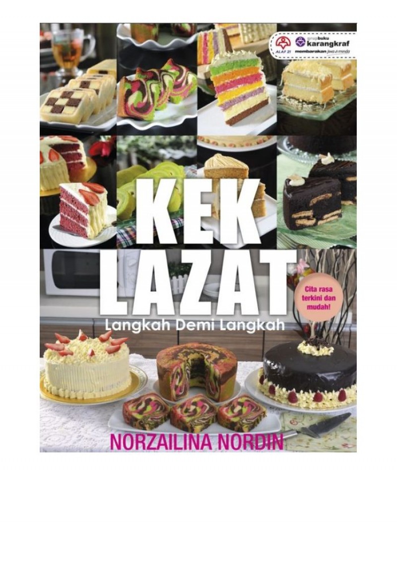 Kek Lazat : Langkah Demi Langkah