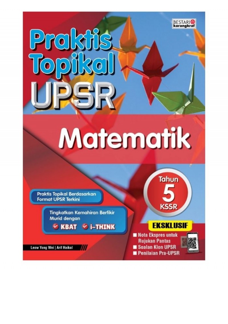 Praktis Topikal UPSR Matematik Tahun 5 (2020)