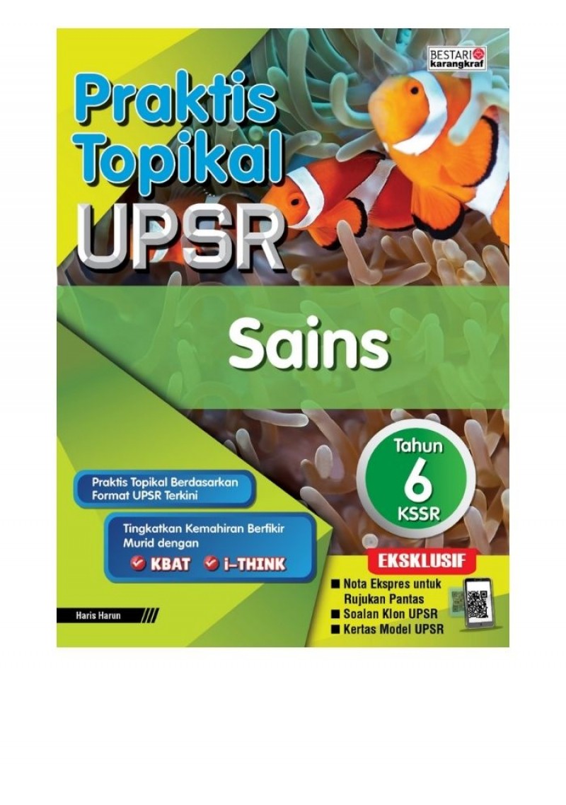 Praktis Topikal UPSR Sains Tahun 6 (2020)