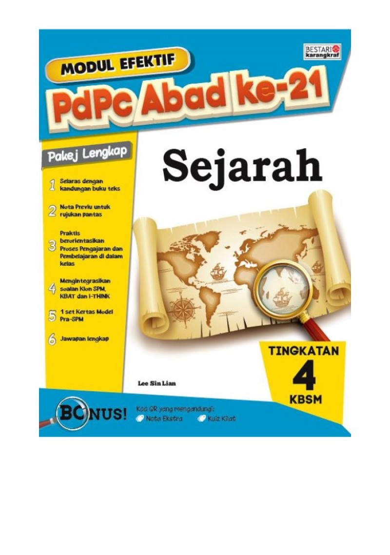 Modul Efektif PdPc Sejarah Tingkatan 4