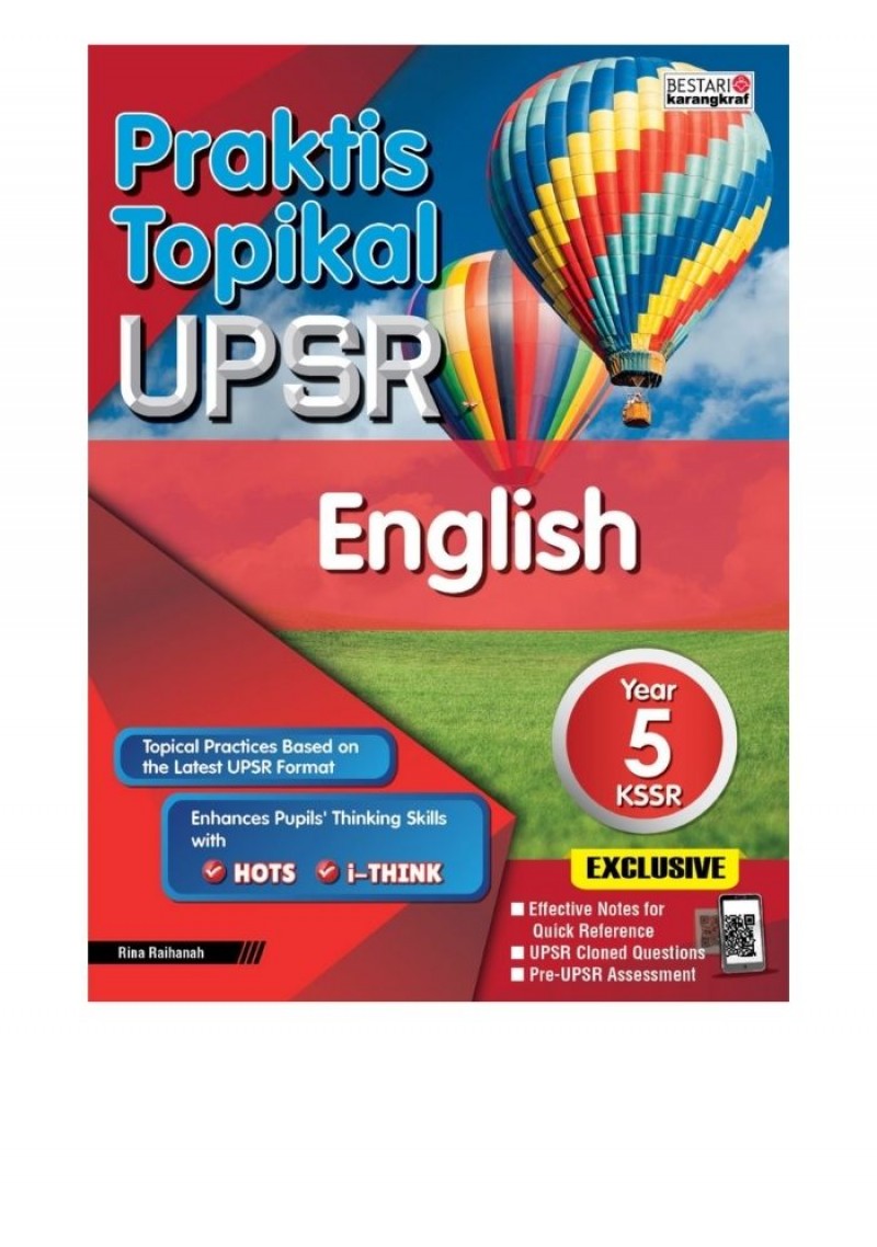 Praktis Topikal UPSR English Year 5 (2020)