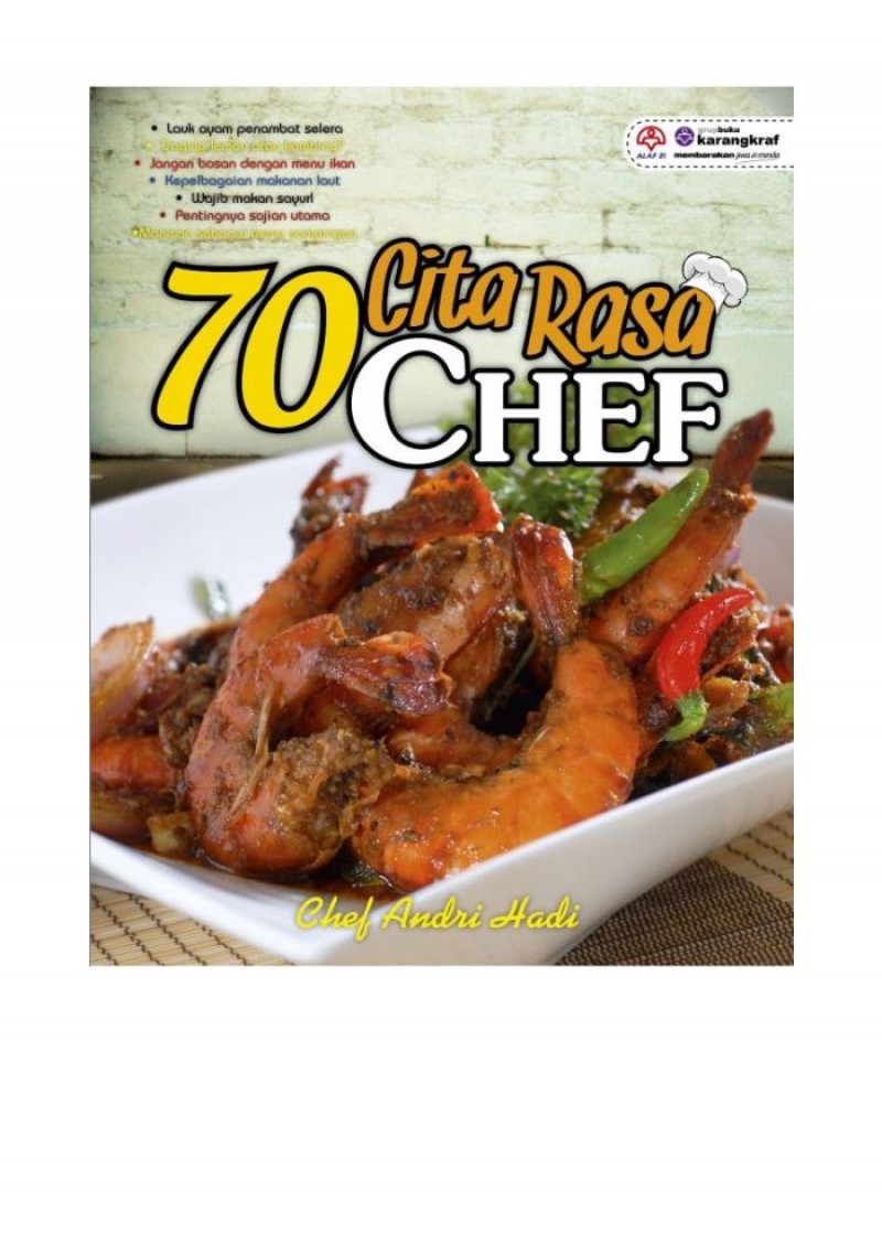 70 Cita Rasa Chef