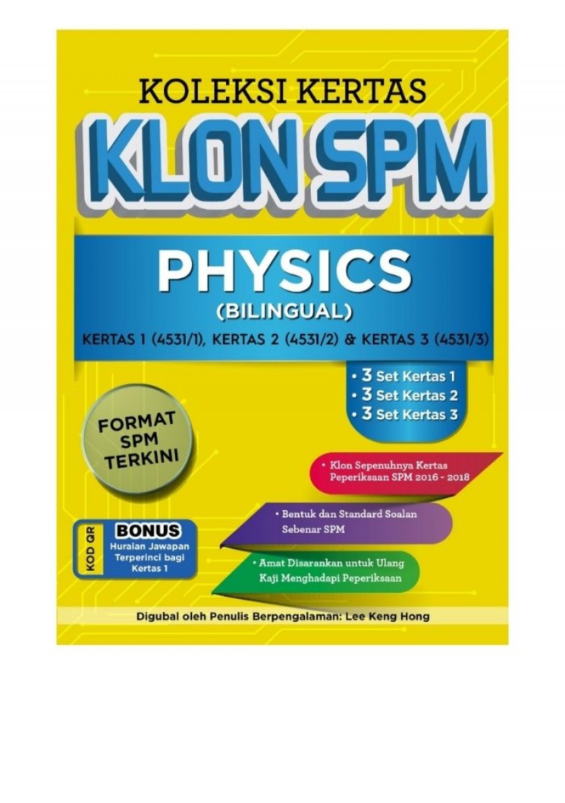 Koleksi Kertas Klon SPM Physics