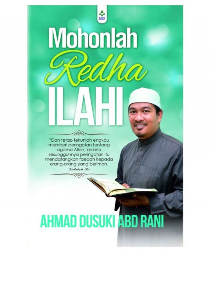 Mohonlah Redha Ilahi