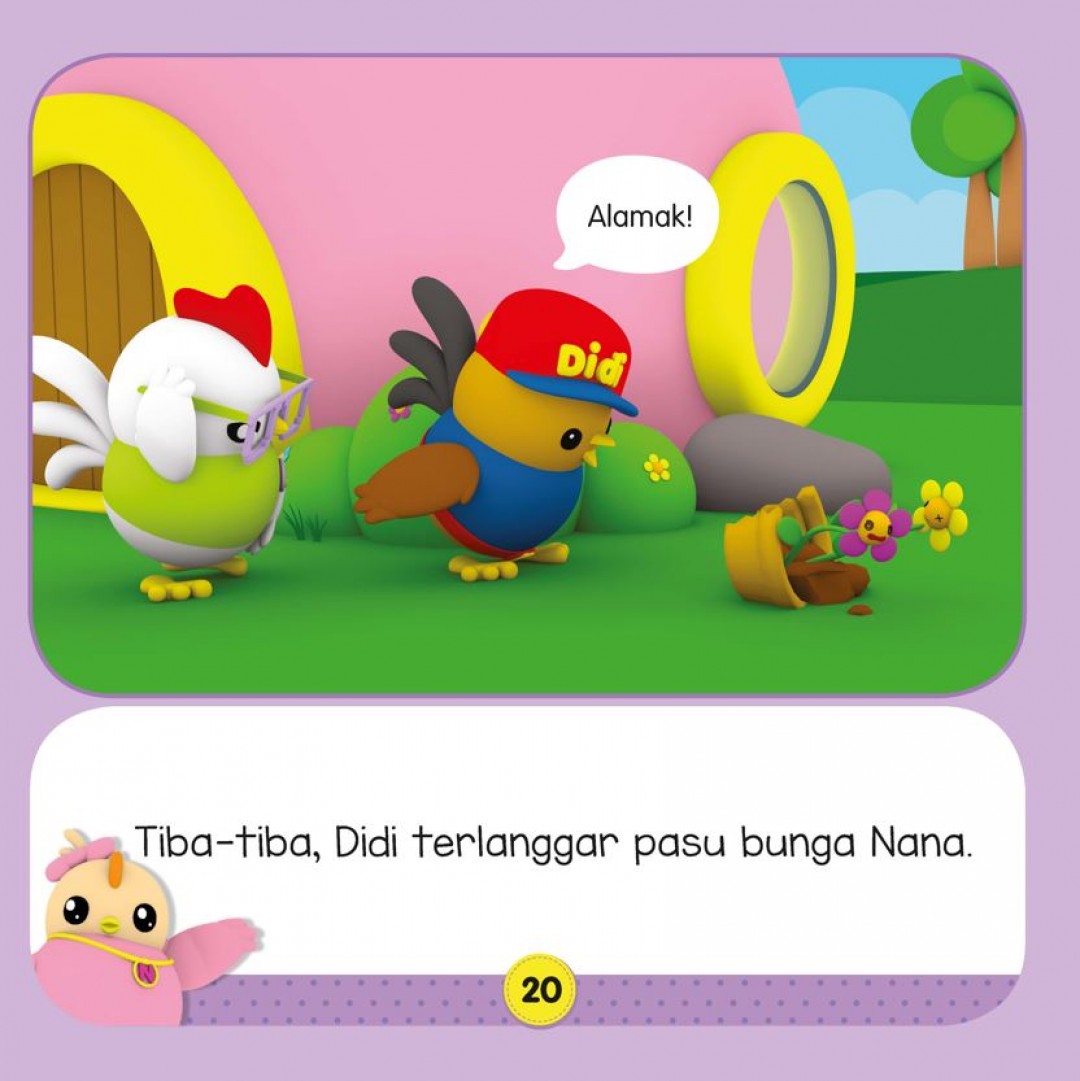 Buku Cerita Bergambar Didi & Friends: Jom Ke Dunia Teko & Pasu N