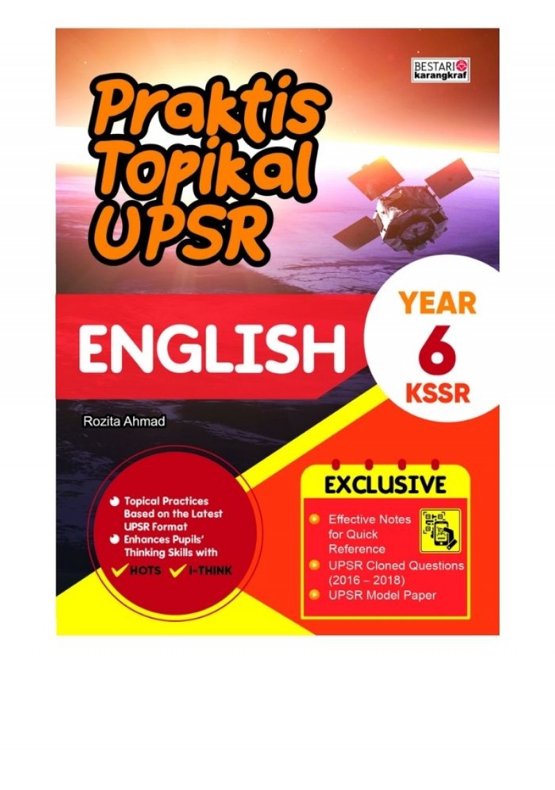 Praktis Topikal UPSR (2019) English Year 6