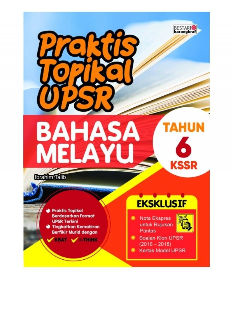 Praktis Topikal UPSR (2019) Bahasa Melayu Tahun 6