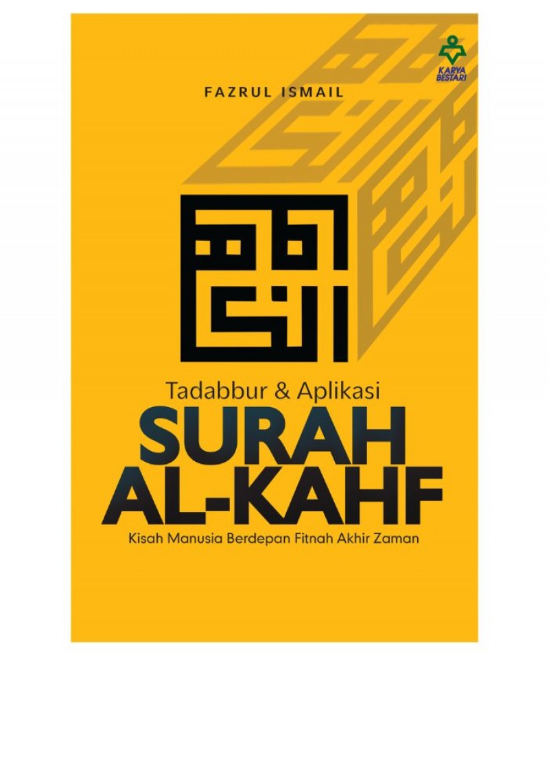 Tadabbur & Aplikasi Surah Al-Kahf - Fazrul Ismail