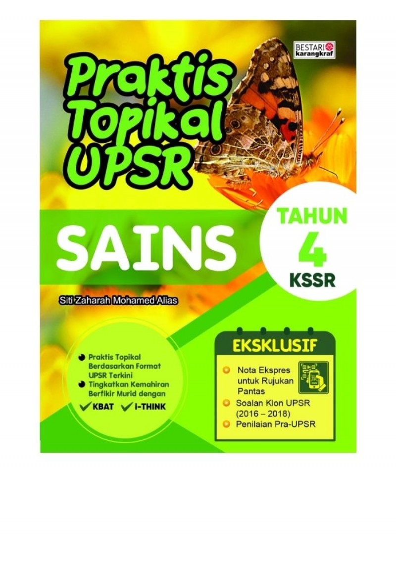 Praktis Topikal UPSR (2019) Sains Tahun 4