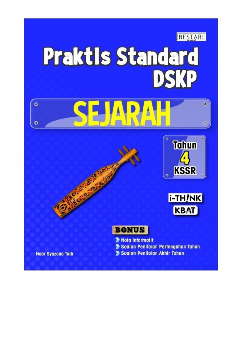 Praktis Standard Tahun 4 - Sejarah