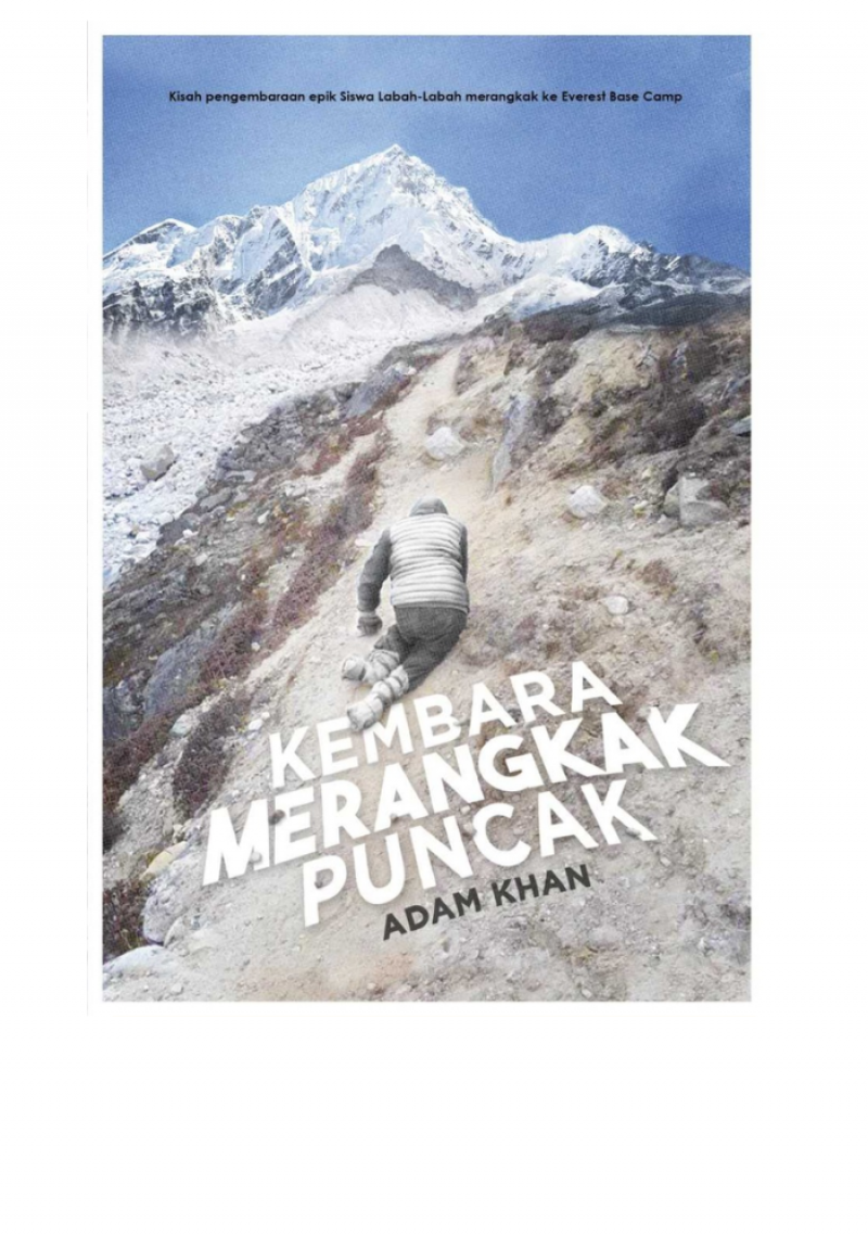 Kembara Merangkak Puncak - Adam Khan