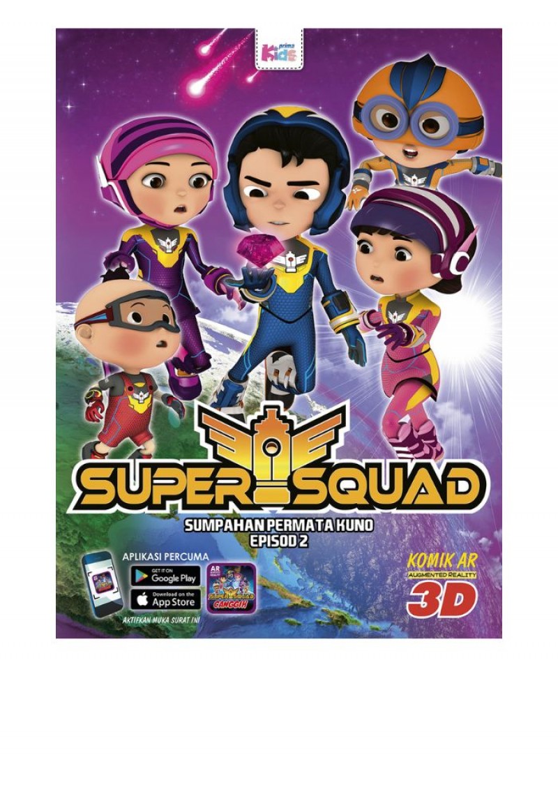 SUPERSQUAD - SUMPAHAN PERMATA KUNO (AR) EPISOD 2