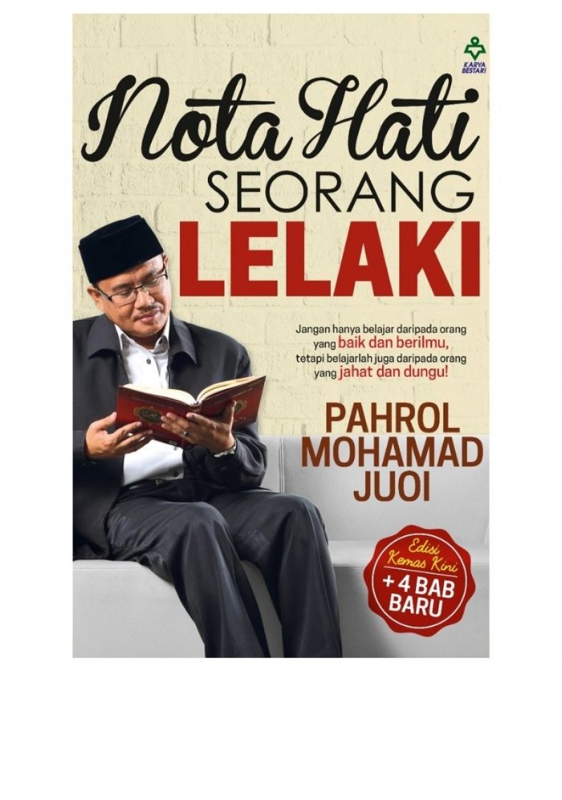 Nota Hati Seorang Lelaki - Pahrol Mohamad Juoi