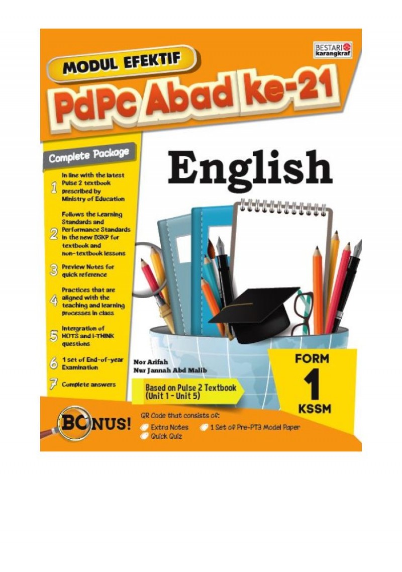 Modul Efektif PdPc English Form 1