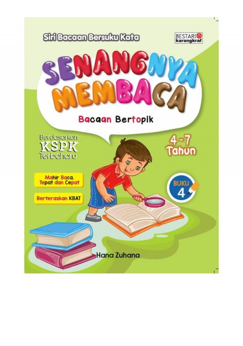 Senangnya Membaca Bacaan Bertopik 4-7 Tahun Buku 4