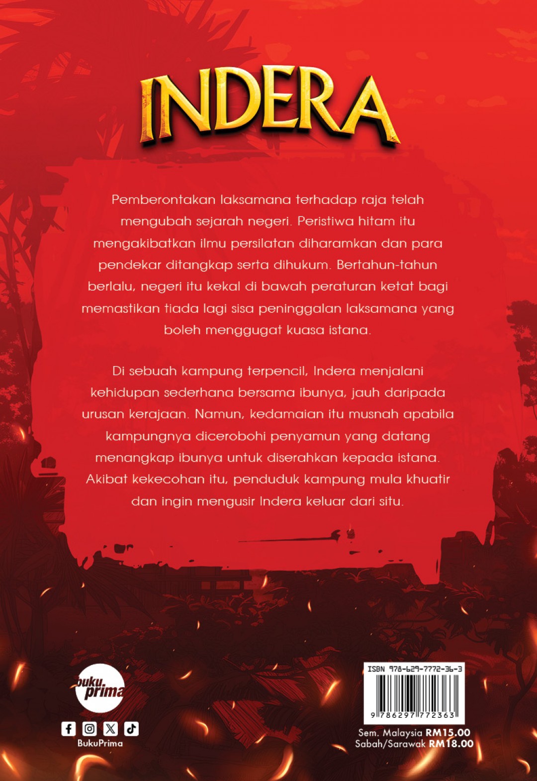 Komik Indera 1 - Fazrul Jaffar
