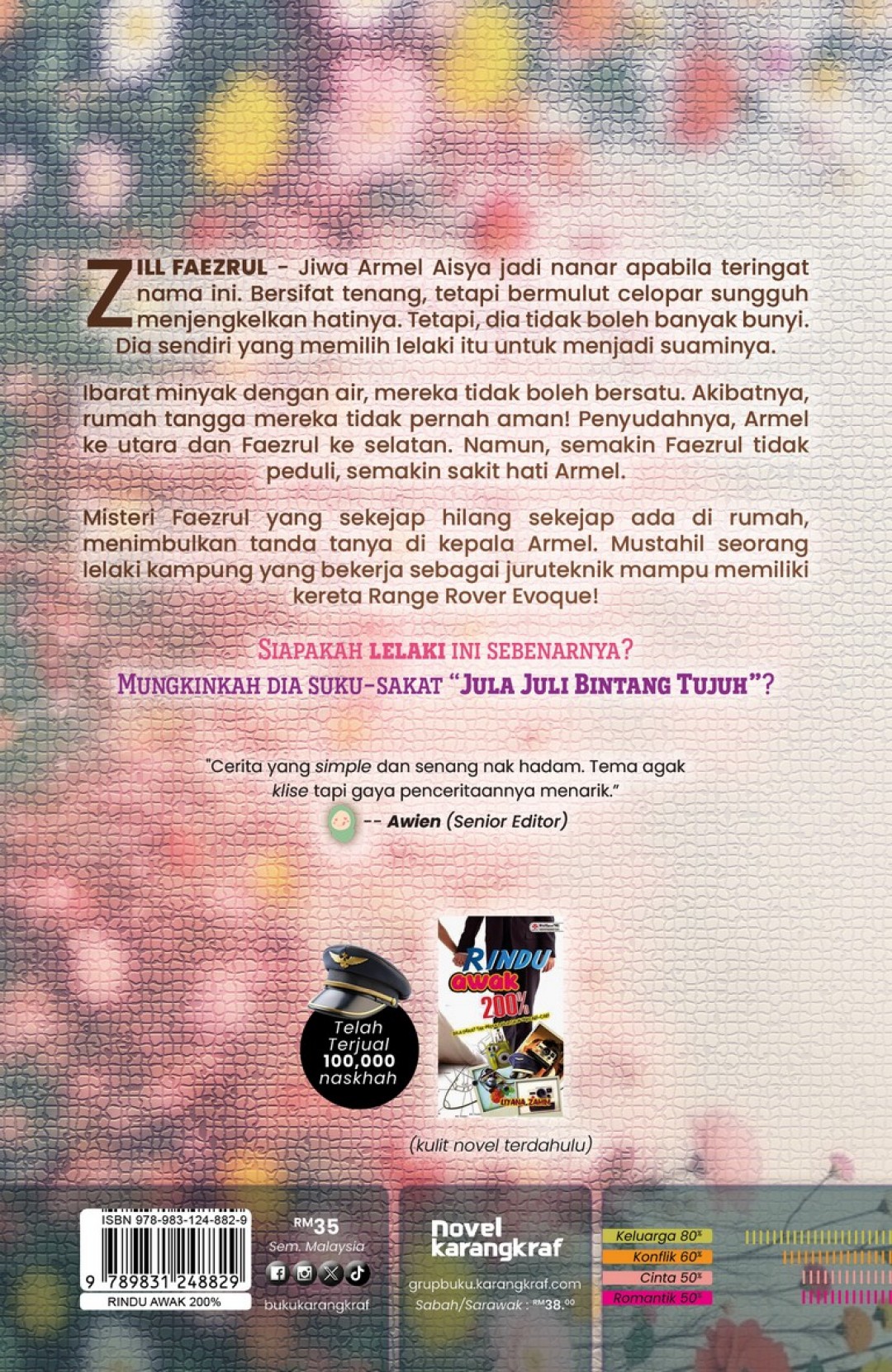 Rindu Awak 200% - Liyana Zahim