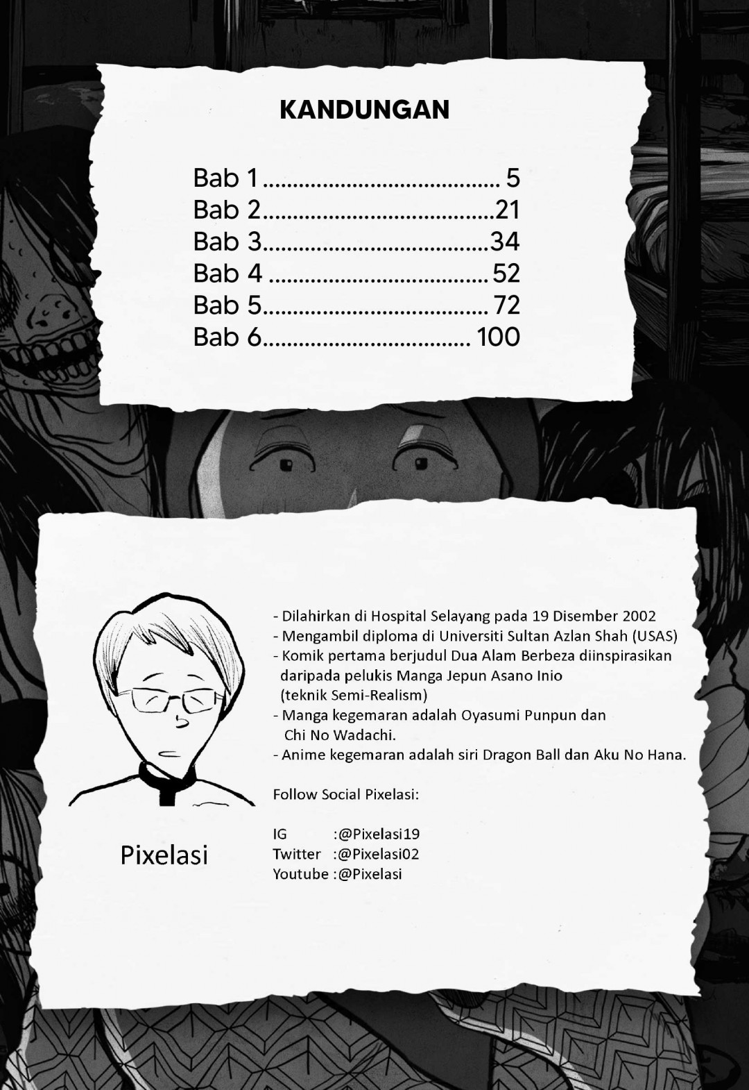 Komik Sekolah Banyak Penunggu Batch 2023 #1 - Nurul Syahida & Pi