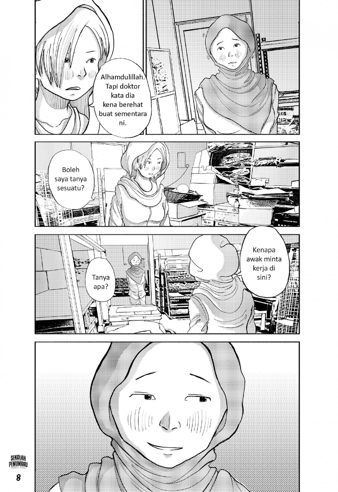 Komik Sekolah Banyak Penunggu Batch 2023 #1 - Nurul Syahida & Pi