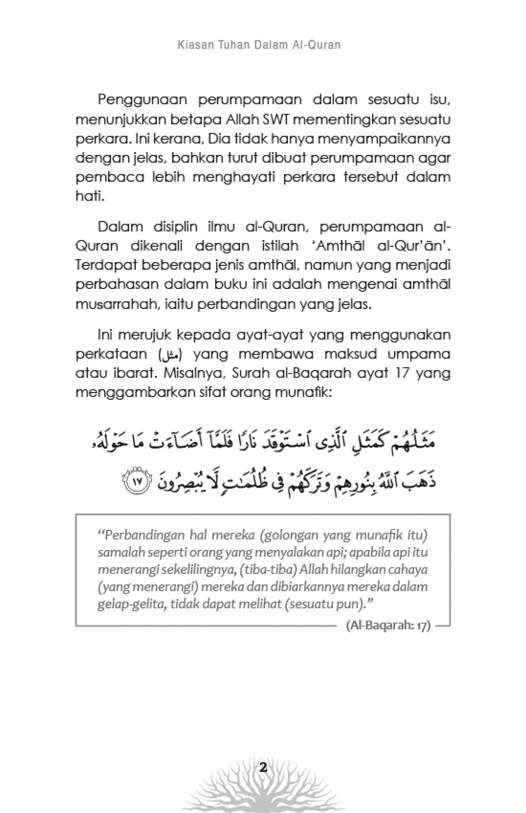 Kiasan Tuhan Dalam Al-Quran - Dr Muhammad Arif Musa