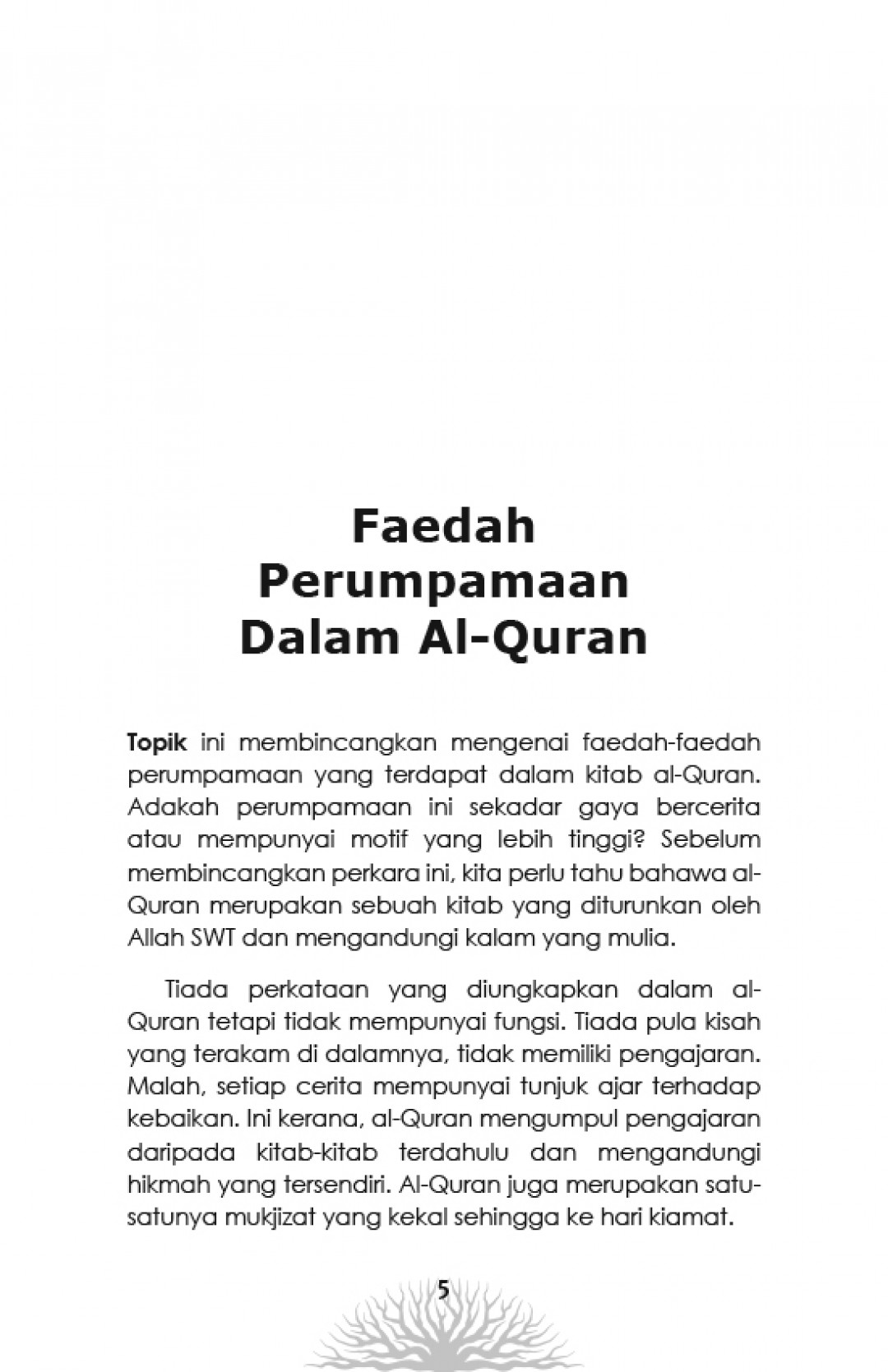 Kiasan Tuhan Dalam Al-Quran - Dr Muhammad Arif Musa