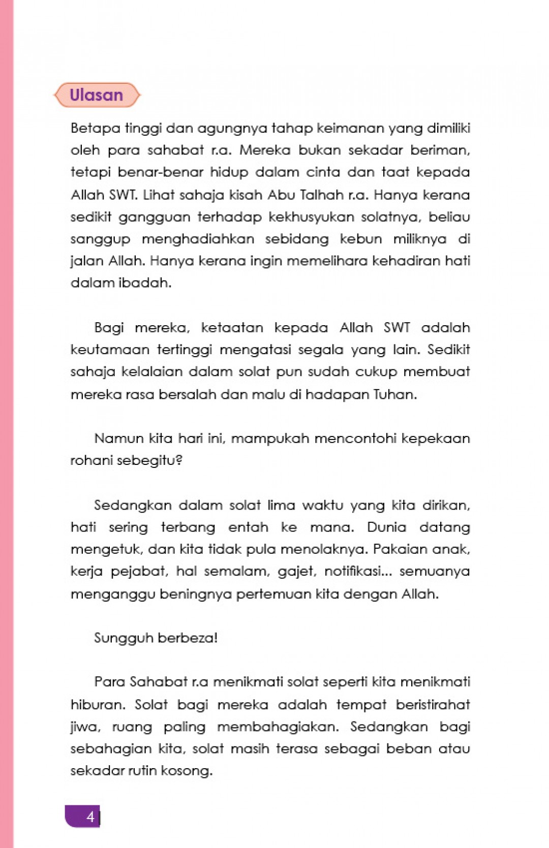 [PRA TEMPAH] Ternyata Kita Mampu Mencontohi Sahabat Nabi - Dr. N