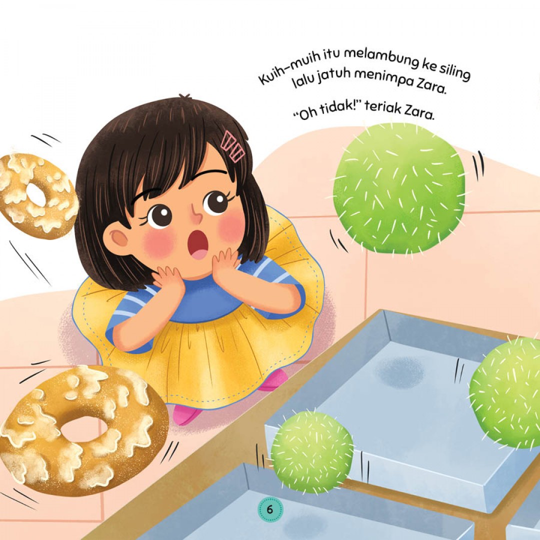 Kuih mana pilihan Zara? Onde-onde, Lopes atau Keria? - Maria Mah