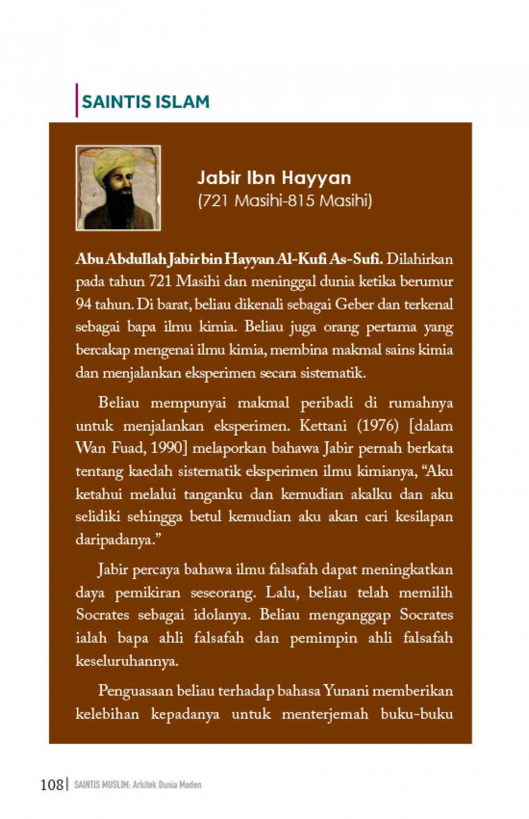 [PRA TEMPAH] Saintis Muslim: Arkitek Dunia Moden - Dr. Yazid Abd