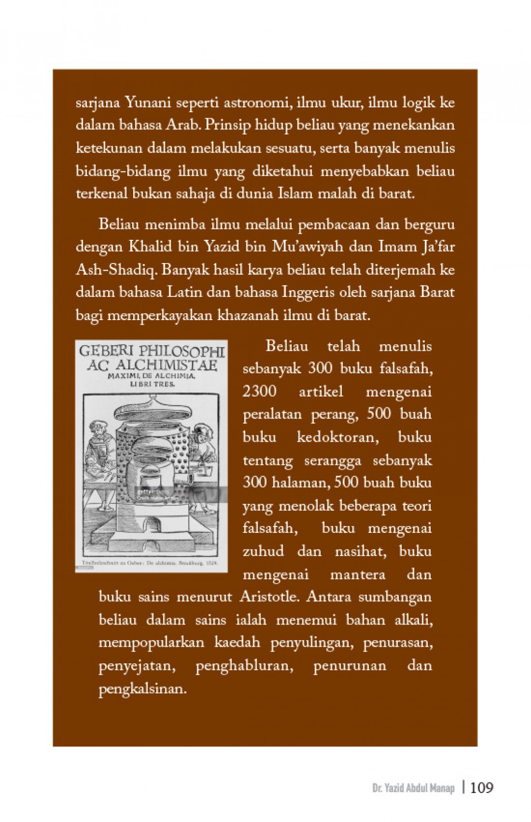 [PRA TEMPAH] Saintis Muslim: Arkitek Dunia Moden - Dr. Yazid Abd