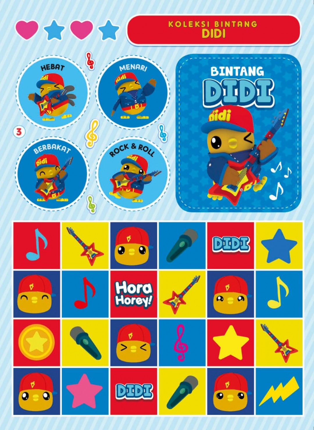 Buku ï¿½Stickerï¿½ [Konsert Hora Horey Didi & Friends]