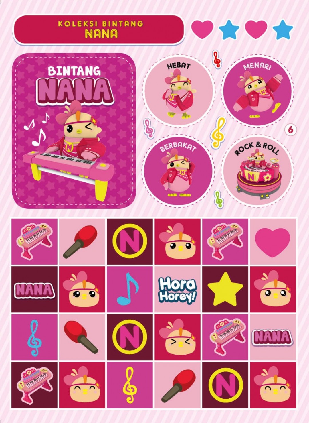 Buku ï¿½Stickerï¿½ [Konsert Hora Horey Didi & Friends]