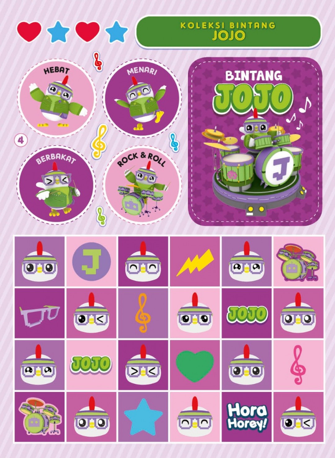 Buku ï¿½Stickerï¿½ [Konsert Hora Horey Didi & Friends]