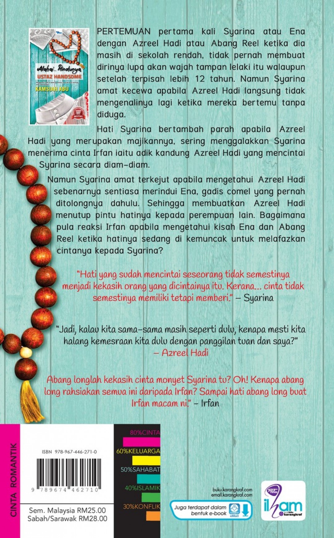 Alahai... Rindunya Ustaz Handsome - Kamsiah Abu