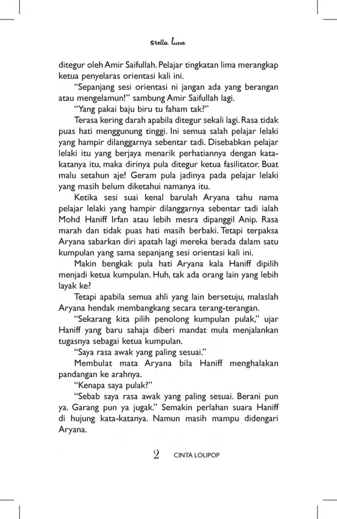 Cinta Lolipop - Stella Luna