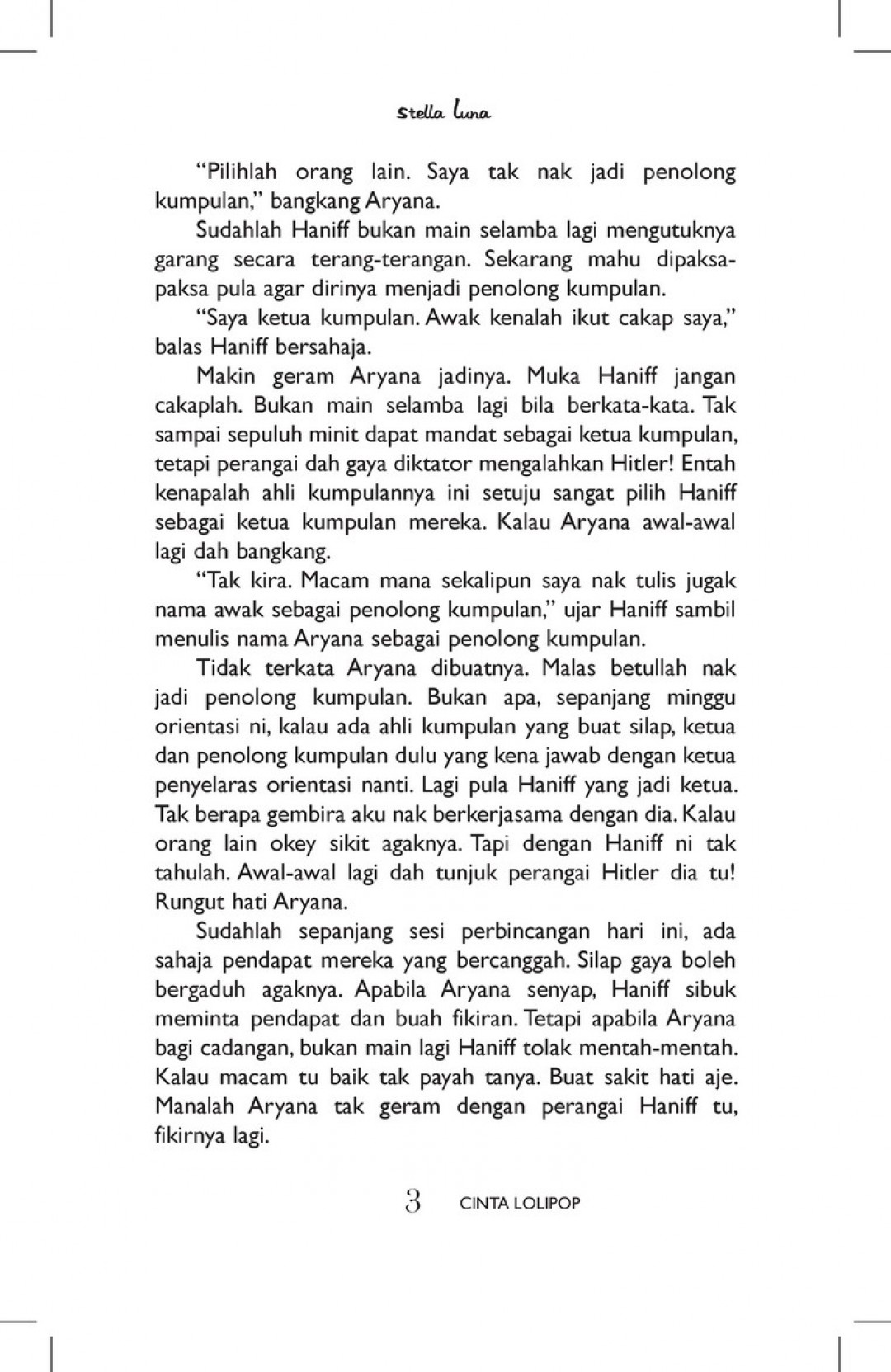 Cinta Lolipop - Stella Luna