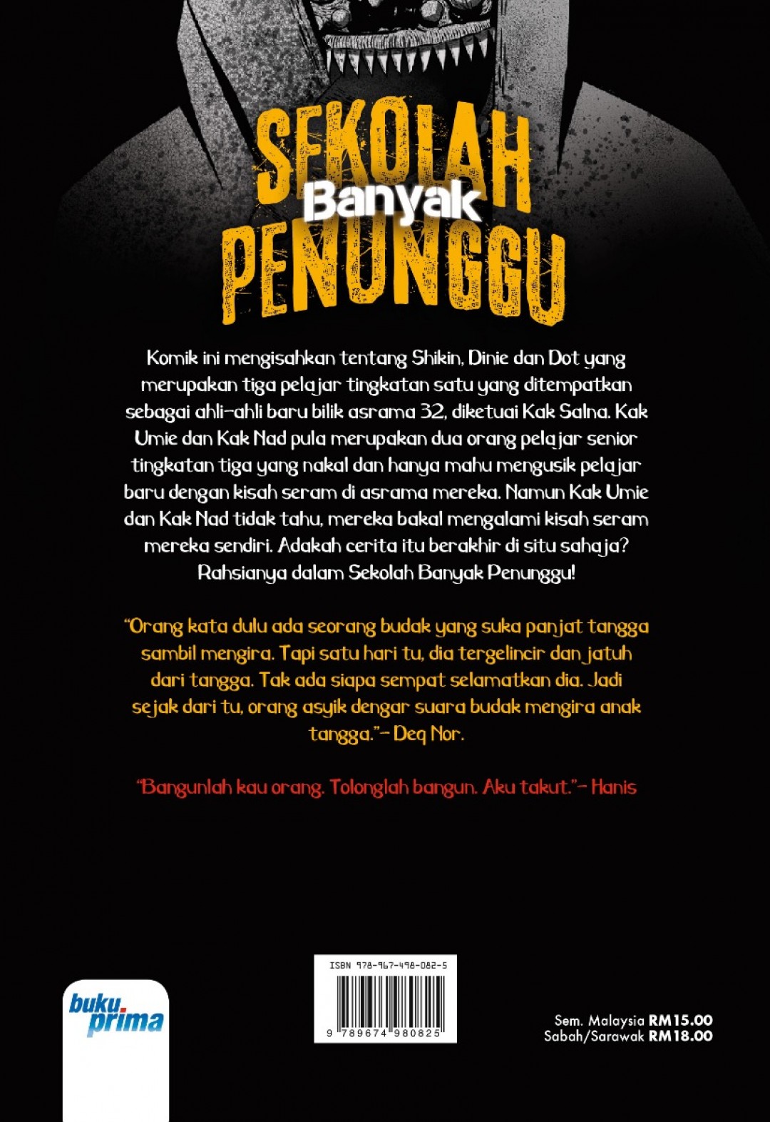 Komik Sekolah Banyak Penunggu - Nurul Syahida