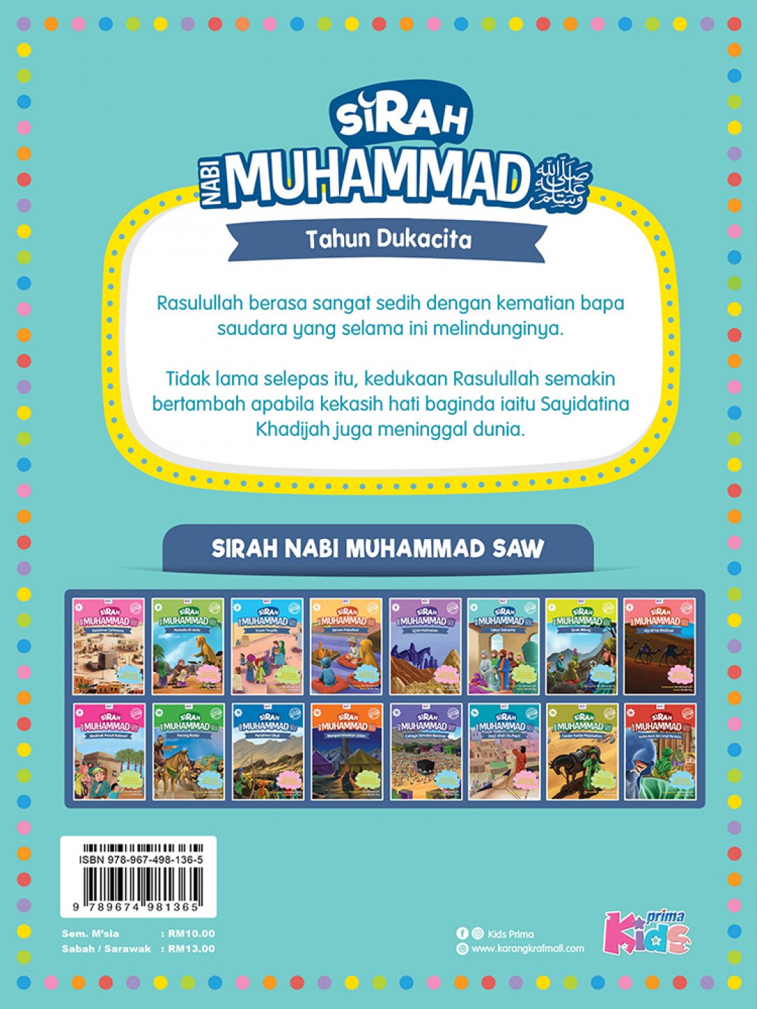 Sirah Nabi Muhammad SAW: Tahun Dukacita