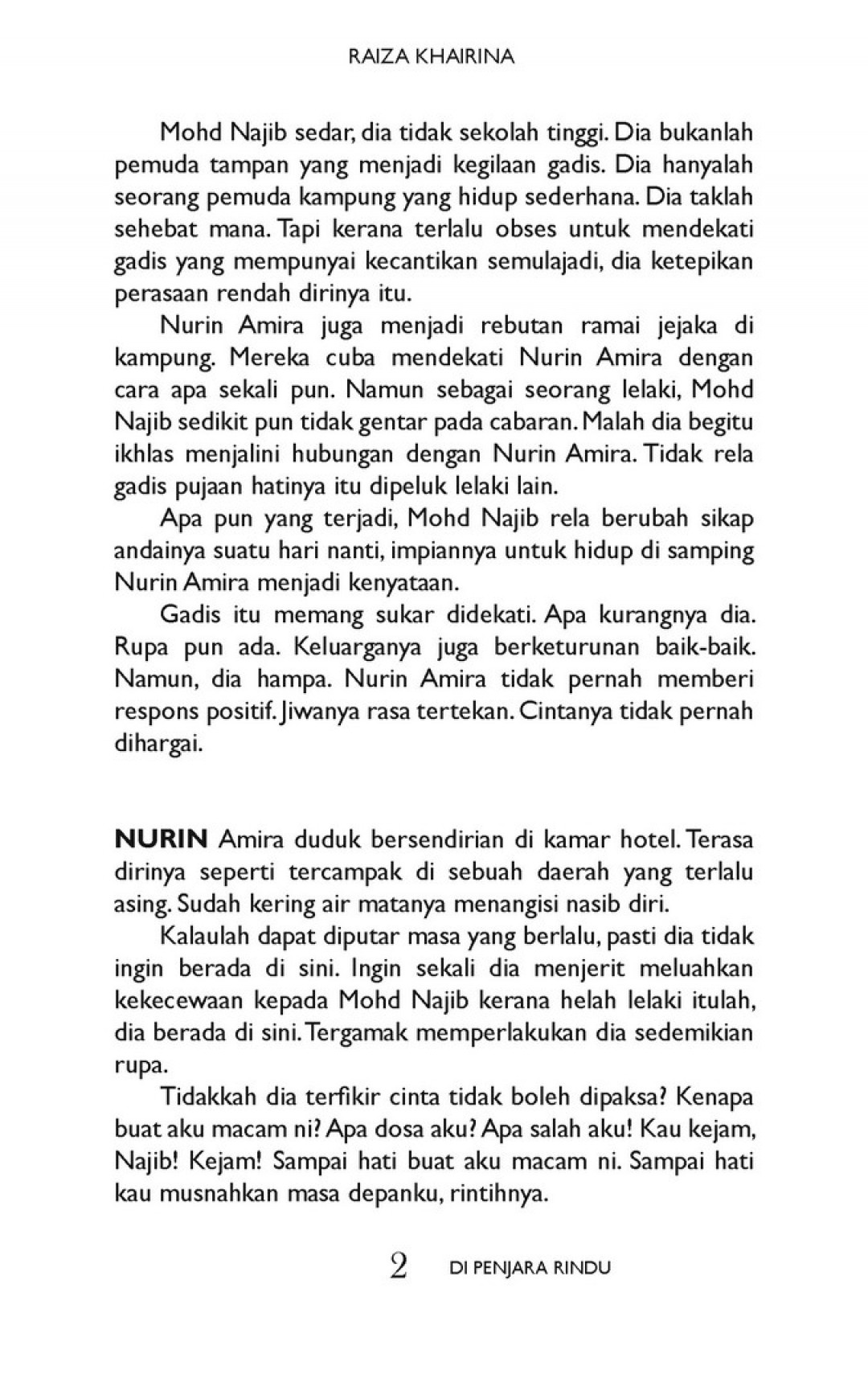 Di Penjara Rindu - Raiza Khairina