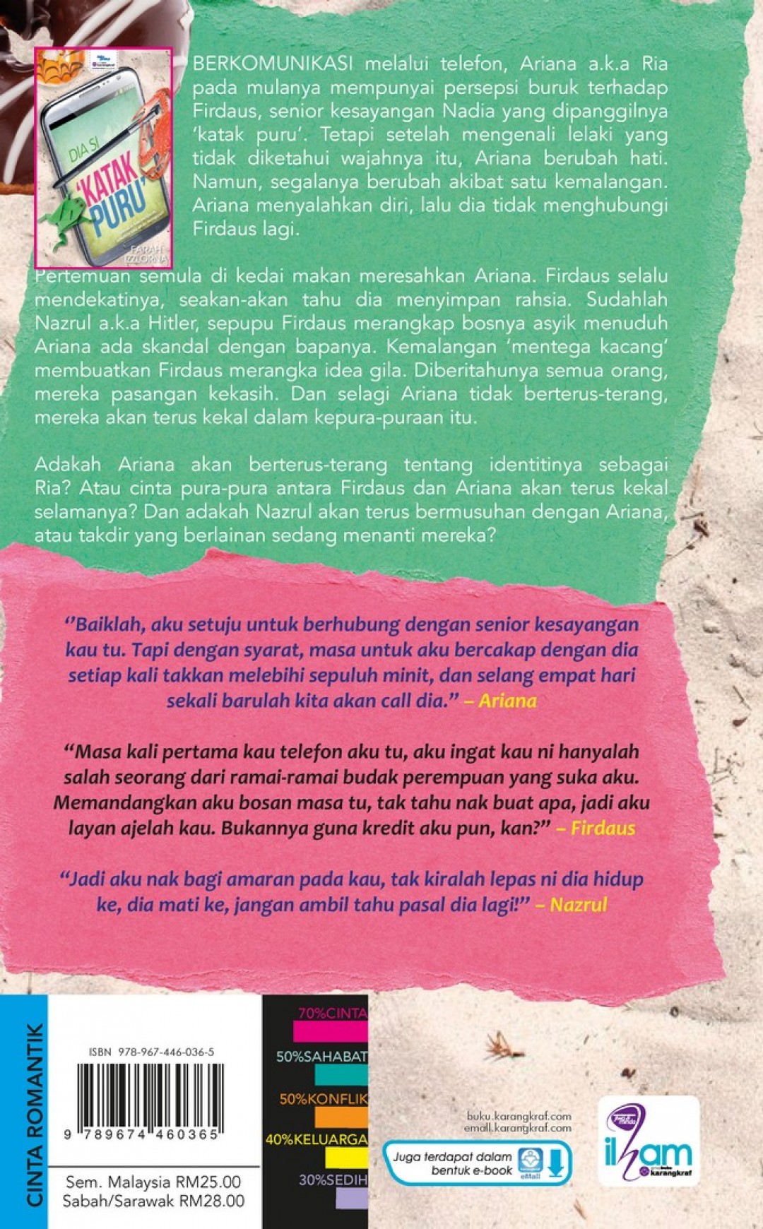 Dia ï¿½Si Katak Puruï¿½ - Farrah Izllorna