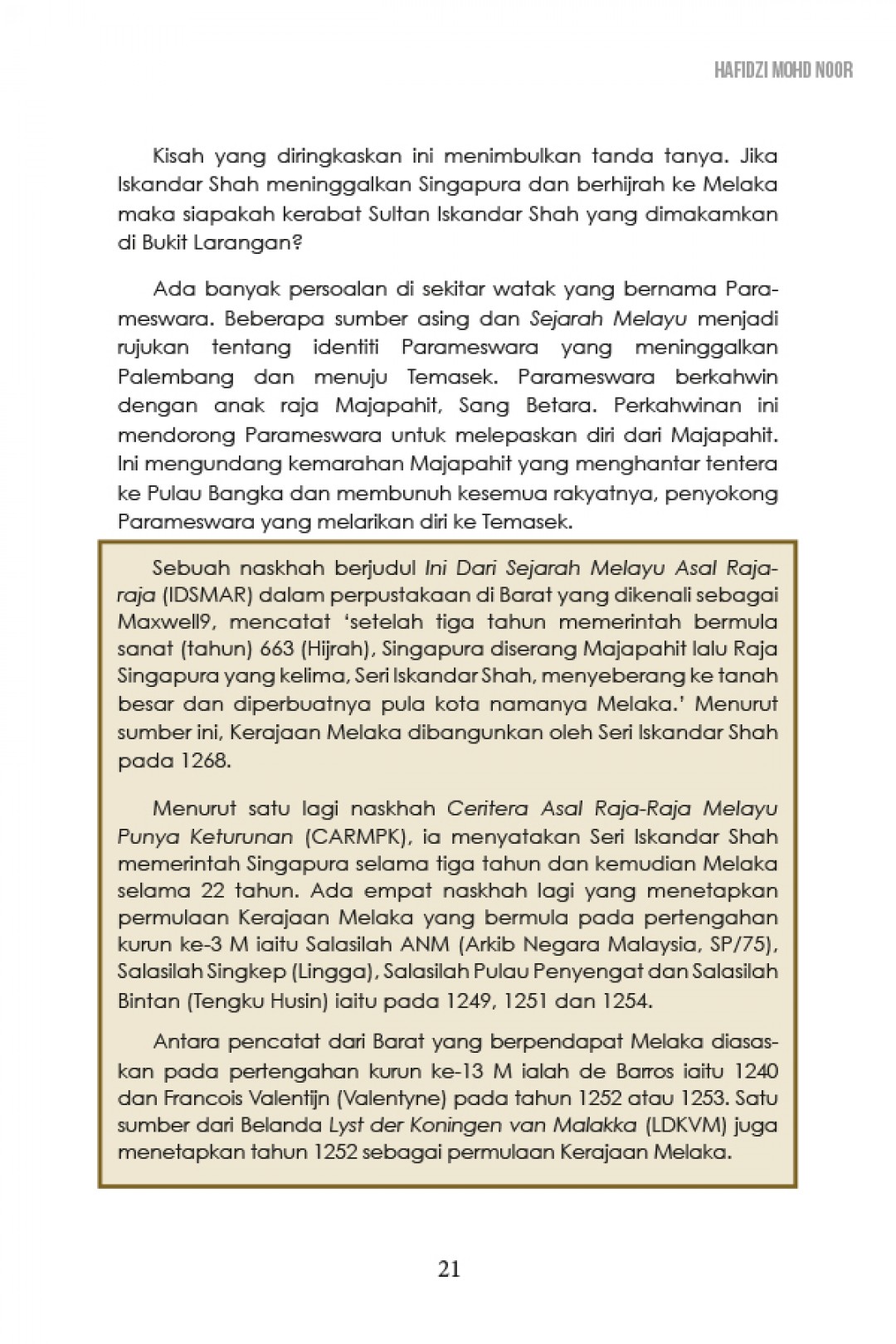 Fajar Islam Di Nusantara 2 - Hafidzi Mohd Noor