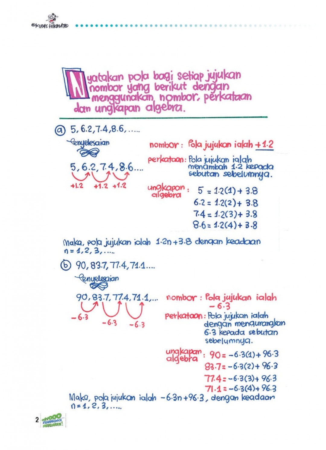 Fuiyooo... Senangnya Matematik (Tingkatan 2)