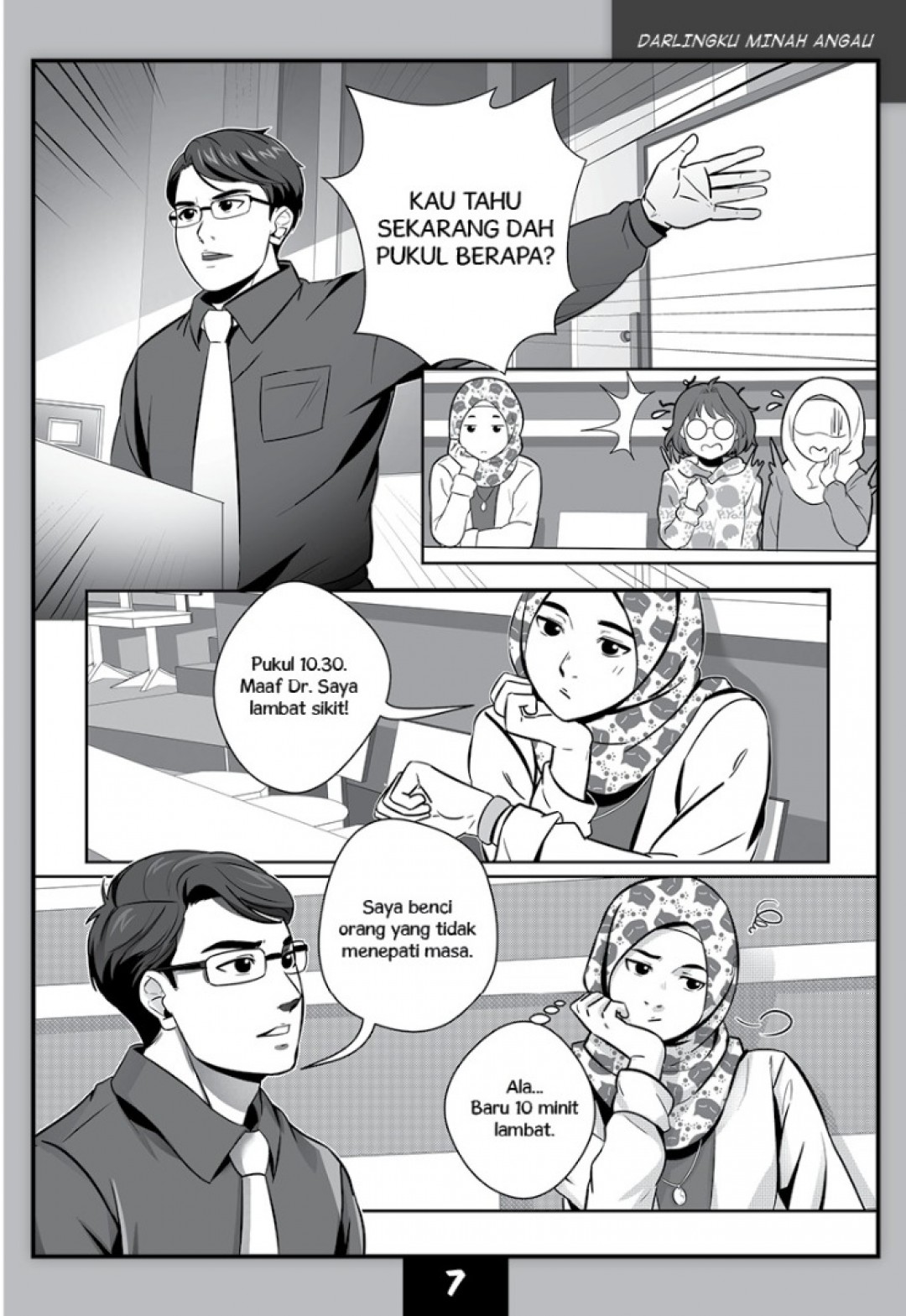 Komik Darlingku Minah Angau  - Rabihah Nur Ridhuan