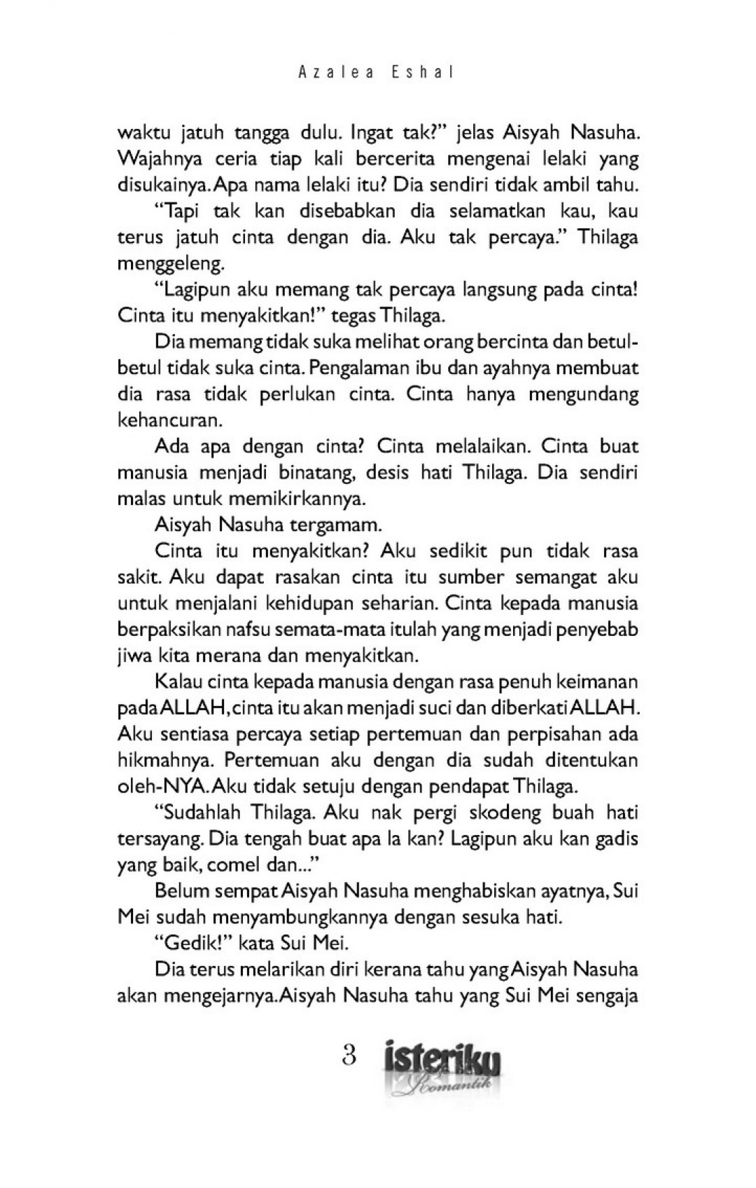 Isteriku Romantik - Azalea Eshal
