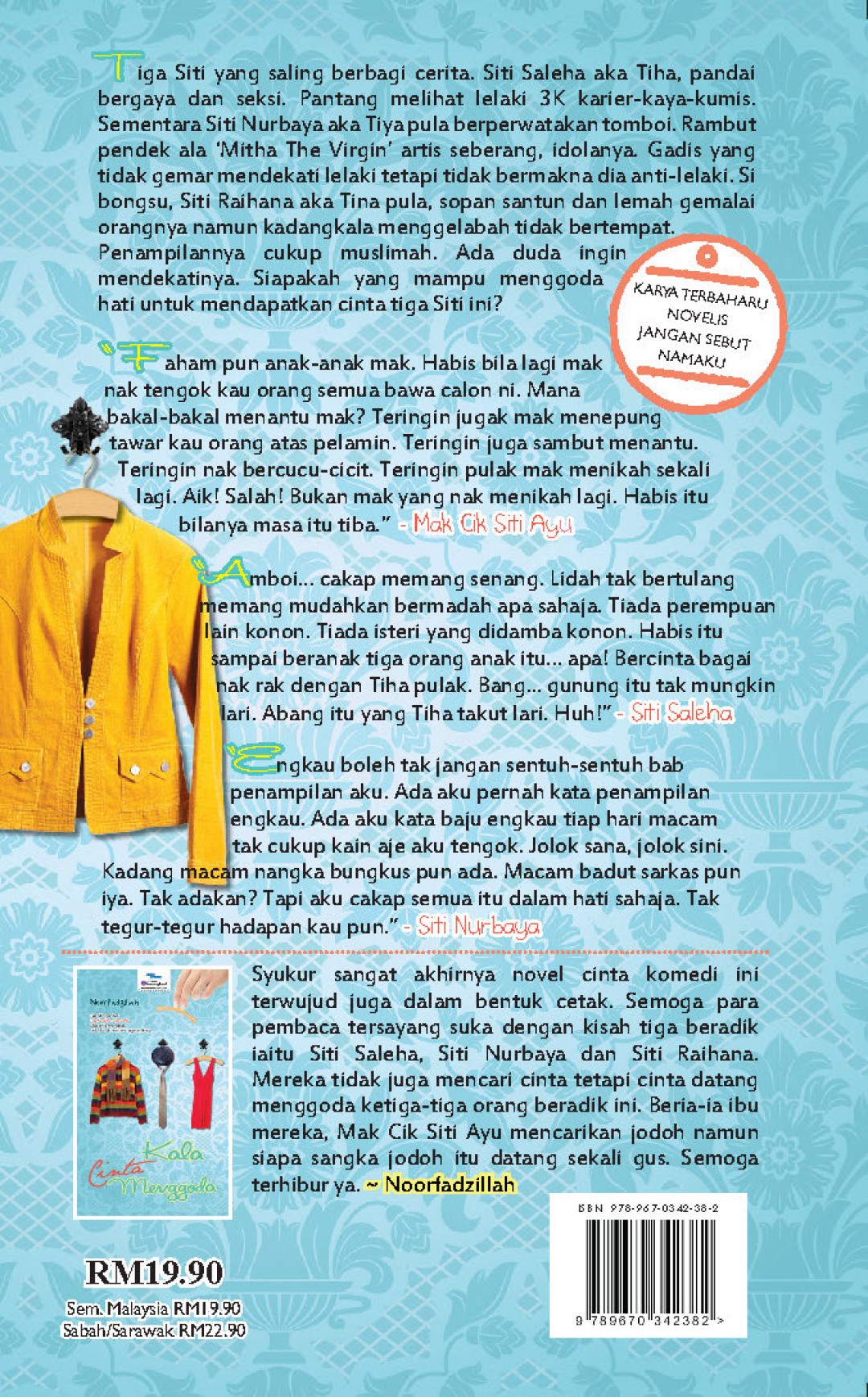 Kala Cinta Menggoda - NoorFadzillah