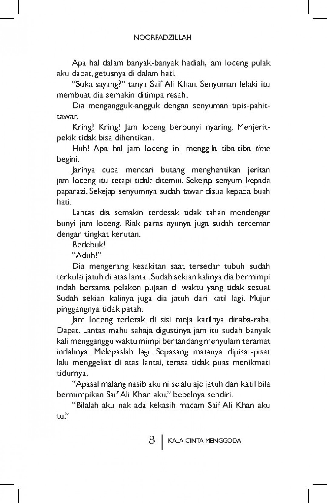 Kala Cinta Menggoda - NoorFadzillah